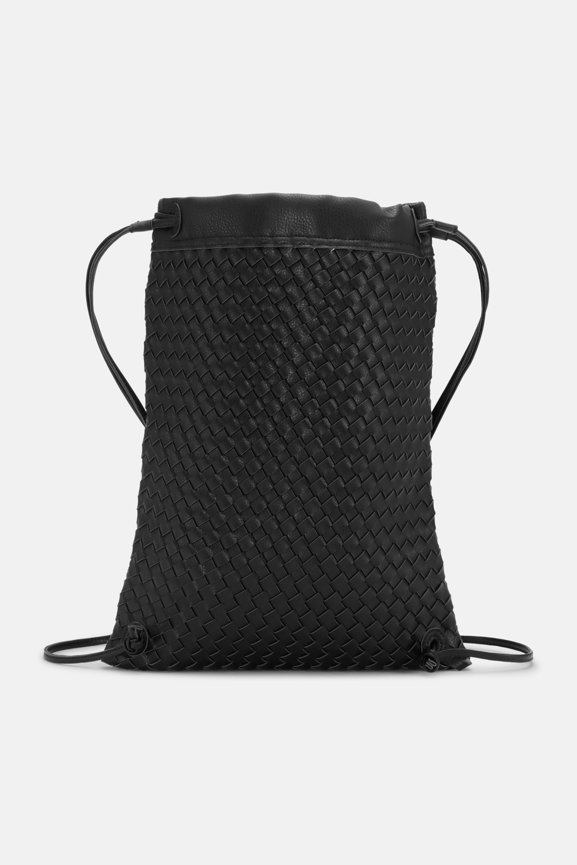 Ilse Jacobsen Hornbæk Accessories String Backpack Shoulder bag 001718 Black Gun metal